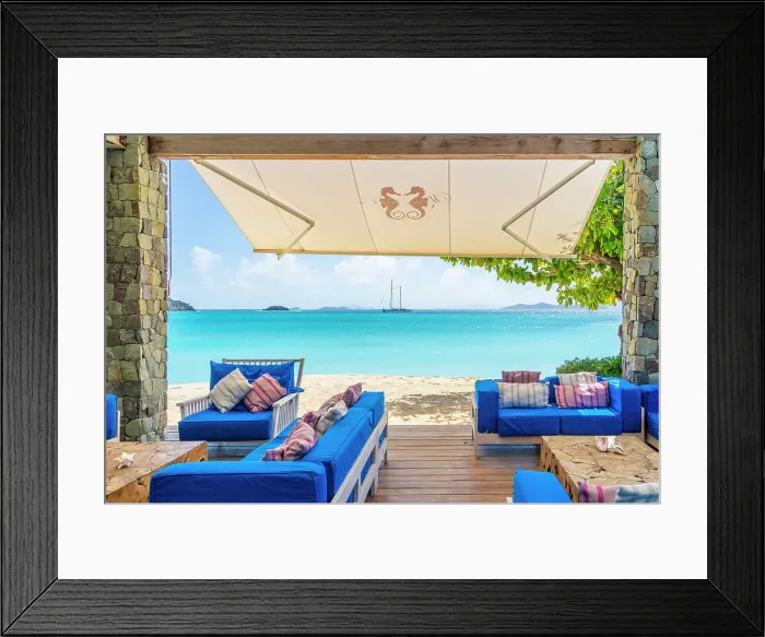Framed Print : Shenanagins Beach Club, Canouan Island, Grenadine Islands, Saint Vincent and the Grenadines, Caribbean Framed Print : Shenanagins Beach Club, Canouan Island, Grenadine Islands, Saint Vincent and the Grenadines, Caribbean