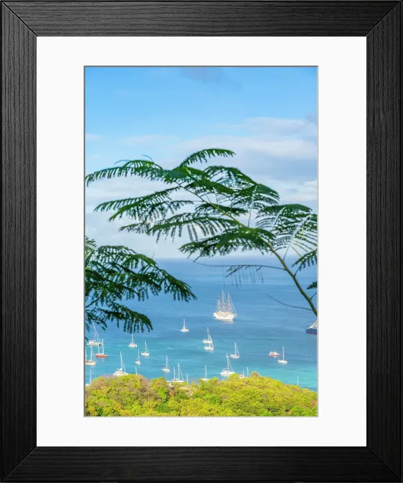 Framed Print : Belmont Bay, Bequia Island, Grenadine Islands, Saint Vincent and the Grenadines, Caribbean Framed Print : Belmont Bay, Bequia Island, Grenadine Islands, Saint Vincent and the Grenadines, Caribbean