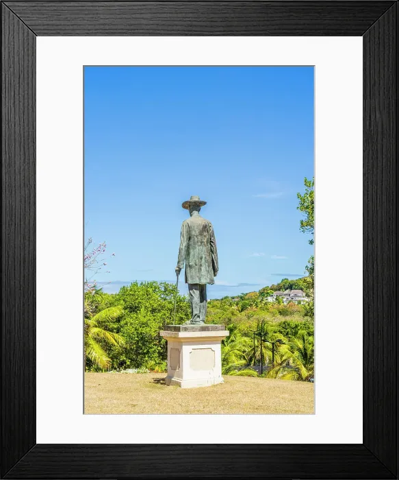 Framed Print : Lord Glenconner, statue, Mustique, Grenadines, Saint Vincent and the Grenadines Islands, Caribbean Framed Print : Lord Glenconner, statue, Mustique, Grenadines, Saint Vincent and the Grenadines Islands, Caribbean
