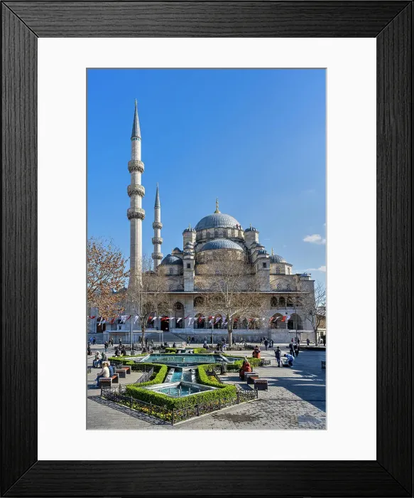 Framed Print : New Mosque (Yeni Camii), Istanbul, Turkey Framed Print : New Mosque (Yeni Camii), Istanbul, Turkey