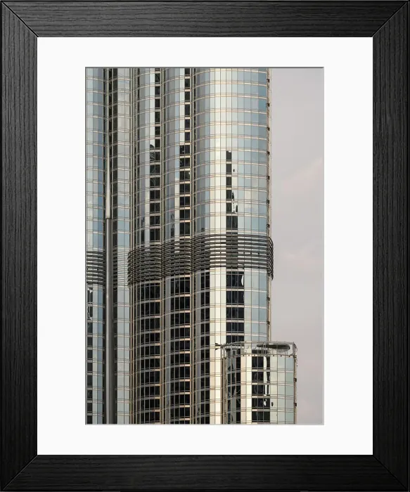 Framed Print : Burj Khalifa, Downtown, Dubai, United Arab Emirates