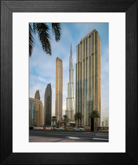 Framed Print : Burj Khalifa, Downtown, Dubai, United Arab Emirates Framed Print : Burj Khalifa, Downtown, Dubai, United Arab Emirates