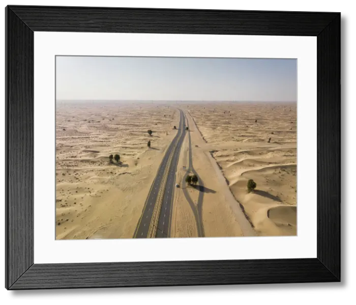 Framed Print : Al Qudra Desert, Dubai, United Arab Emirates Framed Print : Al Qudra Desert, Dubai, United Arab Emirates
