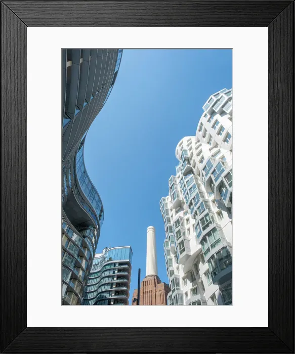 Framed Print : Battersea Power Station, Battersea, London, England, UK Framed Print : Battersea Power Station, Battersea, London, England, UK