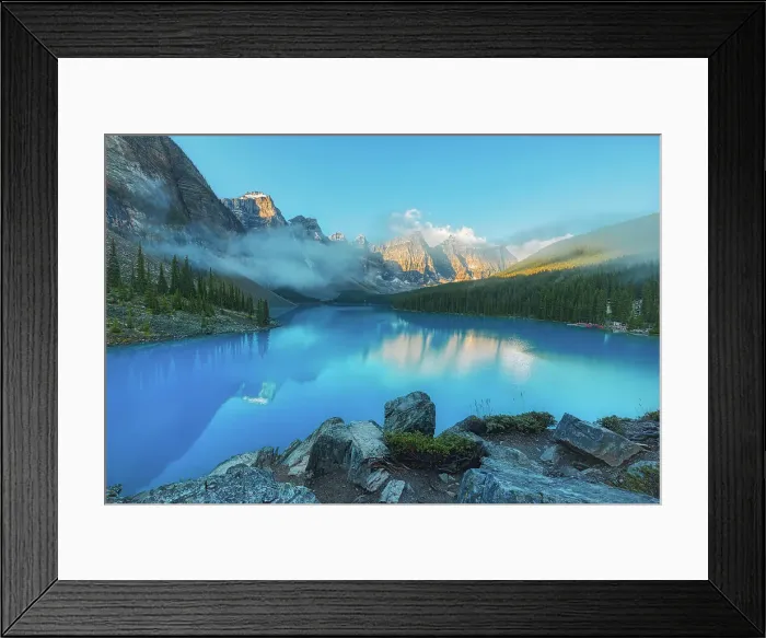 Framed Print : Moraine Lake and the Valley of the Ten Peaks at sunrise. Banff National Park, Alberta, Canada, Banff National Park, Alberta, Canada Framed Print : Moraine Lake and the Valley of the Ten Peaks at sunrise. Banff National Park, Alberta, Canada, Banff National Park, Alberta, Canada
