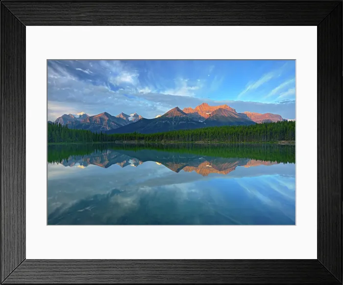 Framed Print : Herbert Lake, Banff National Park, Alberta, Canada Framed Print : Herbert Lake, Banff National Park, Alberta, Canada