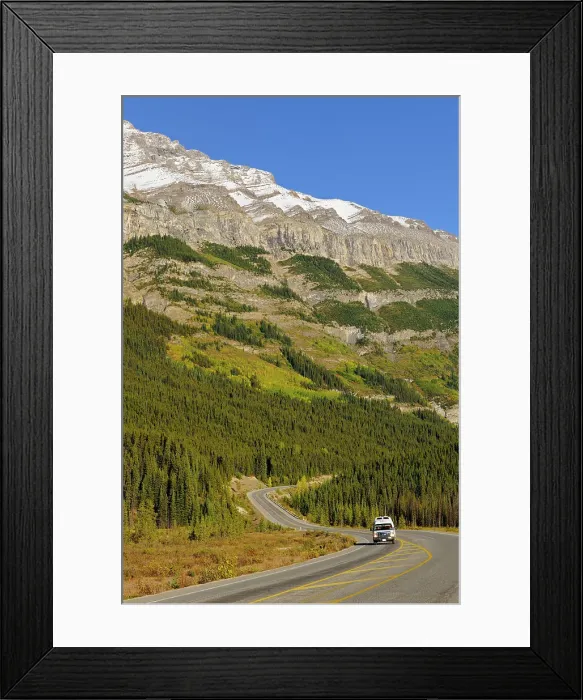 Framed Print : Icefields Parkway in the Canadian Rocky Mountains Canadian Rockies Alberta Canada, Banff National Park, Alberta, Canada Framed Print : Icefields Parkway in the Canadian Rocky Mountains Canadian Rockies Alberta Canada, Banff National Park, Alberta, Canada