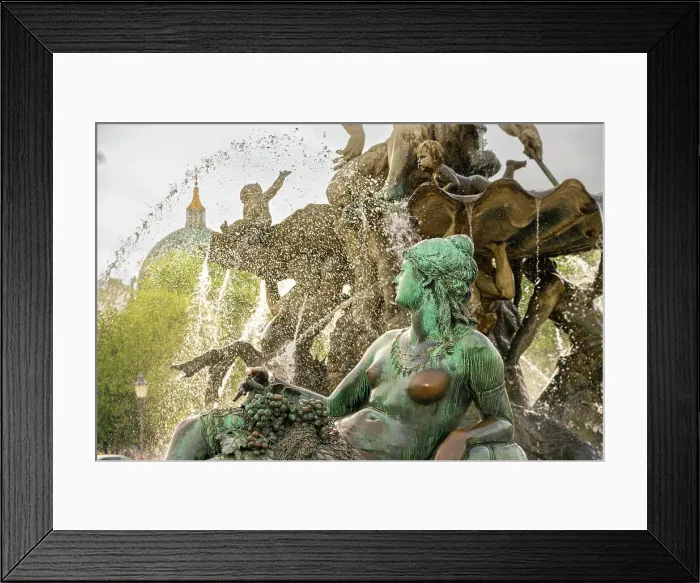 Framed Print : Neptune Fountain (Neptunbrunnen) near Alexanderplatz, Mitte, Berlin, Germany Framed Print : Neptune Fountain (Neptunbrunnen) near Alexanderplatz, Mitte, Berlin, Germany