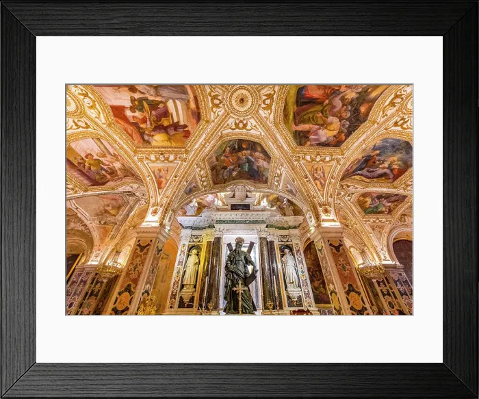 Framed Print : The Crypt in the Amalfi Cathedral, Amalfi, Campania, Italy Framed Print : The Crypt in the Amalfi Cathedral, Amalfi, Campania, Italy