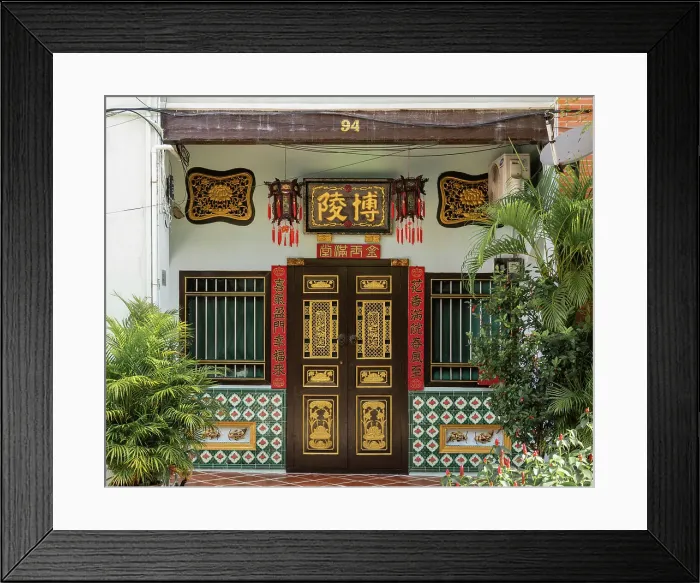 Framed Print : George Town, Pulau Pinang, Penang, Malaysia, Asia Framed Print : George Town, Pulau Pinang, Penang, Malaysia, Asia