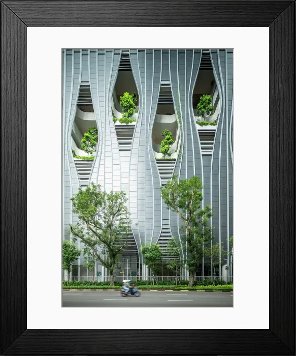 Framed Print : CapitaSpring Building, Central Business District, Singapore, Asia Framed Print : CapitaSpring Building, Central Business District, Singapore, Asia