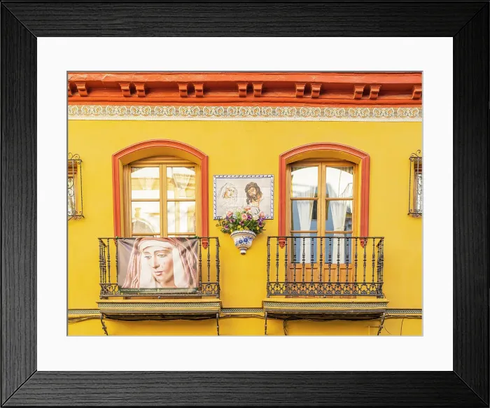 Framed Print : Religious icon, Seville, Andalusia, Spain Framed Print : Religious icon, Seville, Andalusia, Spain