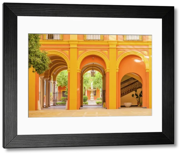 Framed Print : The Archbishops Palace, Seville, Andalusia, Spain Framed Print : The Archbishops Palace, Seville, Andalusia, Spain