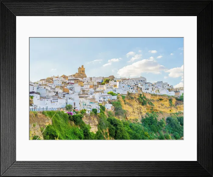 Framed Print : Arcos de la Frontera, Andalusia, Spain Framed Print : Arcos de la Frontera, Andalusia, Spain