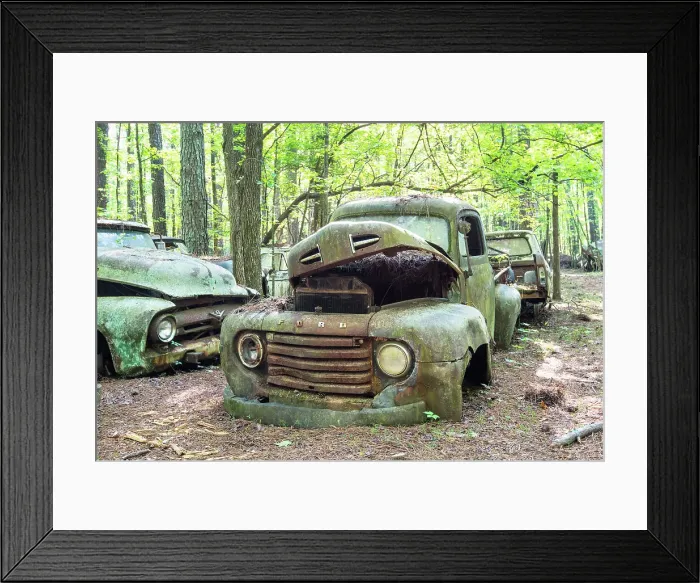 Framed Print : USA, White, Georgia, Old Car City USA, Classic Car & Truck Collection, Junkyard, Museum Framed Print : USA, White, Georgia, Old Car City USA, Classic Car & Truck Collection, Junkyard, Museum