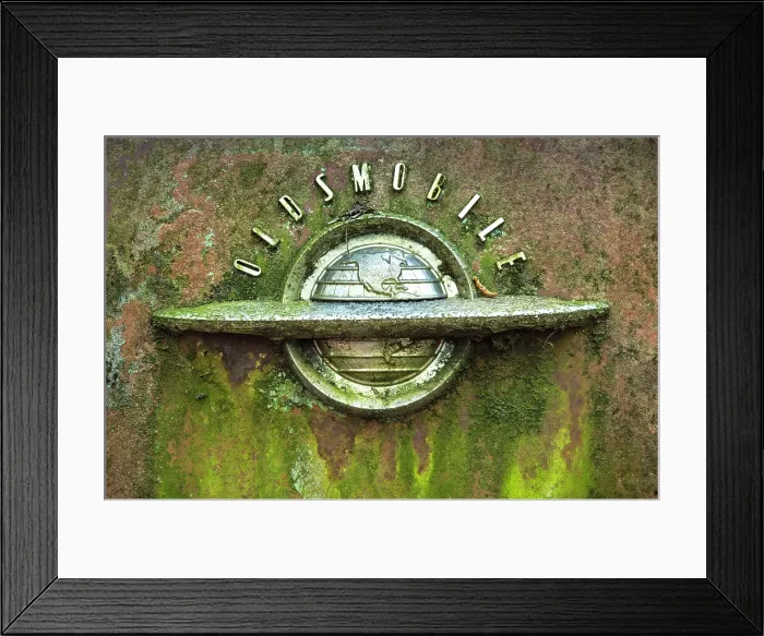Framed Print : USA, White, Georgia, Old Car City USA, Classic Car & Truck Collection, Junkyard, Museum