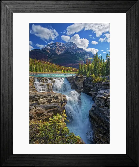 Framed Print : Athabasca River at Athabasca Falls, Canadian Rocky Mountains, Jasper National Park, Alberta, Canada Framed Print : Athabasca River at Athabasca Falls, Canadian Rocky Mountains, Jasper National Park, Alberta, Canada