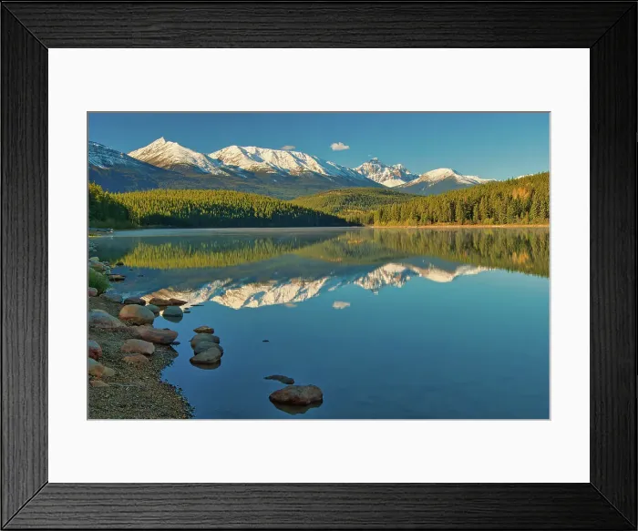 Framed Print : Patricia Lake and the Trident Range, Jasper National Park, Alberta, Canada Framed Print : Patricia Lake and the Trident Range, Jasper National Park, Alberta, Canada