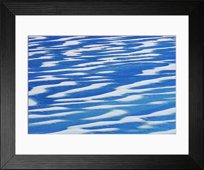 Framed Print : Ice patterns on on Knight Lake, Alberta, Canada Framed Print : Ice patterns on on Knight Lake, Alberta, Canada