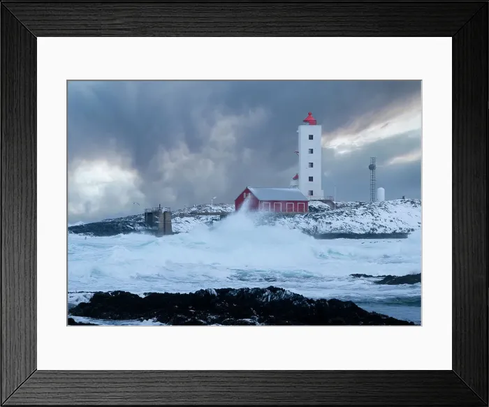 Framed Print : Waves spray in the cold Barents Sea, near Kjolnes lighthouse, breaking on rocks, Sandfjorden, Arctic Ocean, Varanger Peninsula, Troms og Finnmark, Norway Framed Print : Waves spray in the cold Barents Sea, near Kjolnes lighthouse, breaking on rocks, Sandfjorden, Arctic Ocean, Varanger Peninsula, Troms og Finnmark, Norway