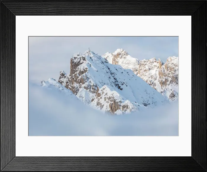 Framed Print : The peaks of Westliche Kaminspitze and Kemacher Spitze as seen from the Hafelekar cable car station, North Chain, Karwendel natural park, Tyrol, Austria Framed Print : The peaks of Westliche Kaminspitze and Kemacher Spitze as seen from the Hafelekar cable car station, North Chain, Karwendel natural park, Tyrol, Austria