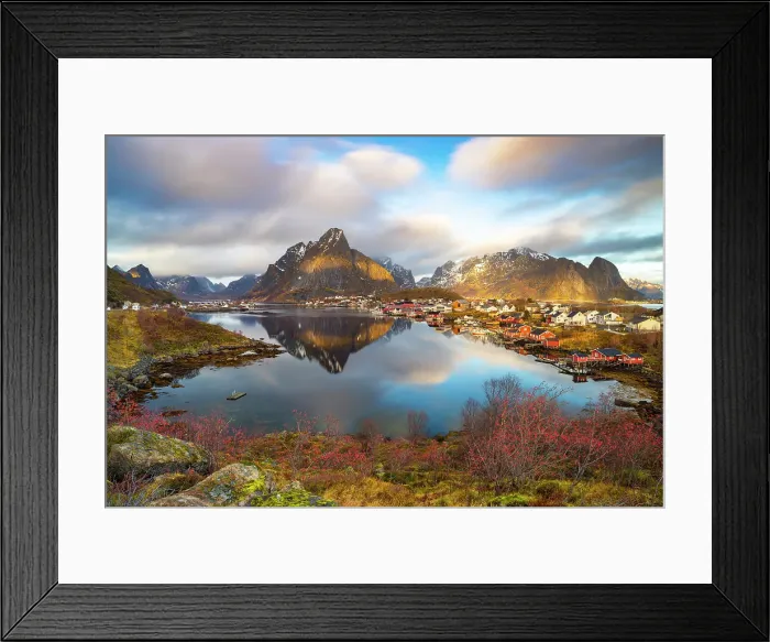 Framed Print : Reine, Moskenes, Moskenesoya, Nordland, Lofoten, Norway Framed Print : Reine, Moskenes, Moskenesoya, Nordland, Lofoten, Norway