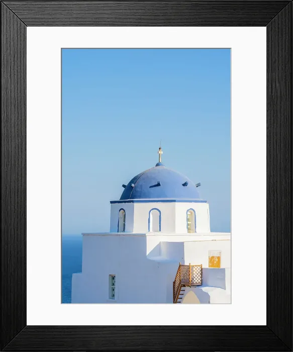 Framed Print : Lady of the Castle church, Chora, Astypalaia, Dodecanese, Greek Islands, Greece