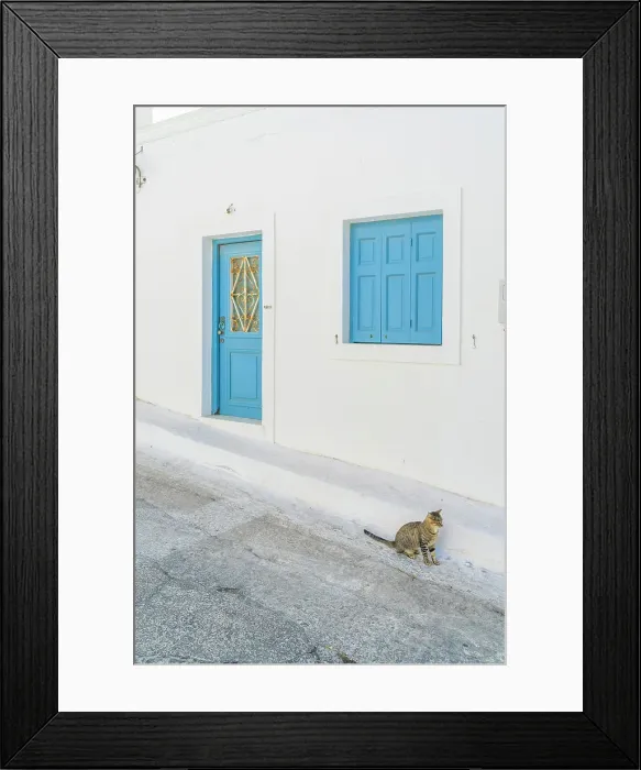 Framed Print : Local architecture in Chora, Astypalaia, Dodecanese, Greek Islands, Greece Framed Print : Local architecture in Chora, Astypalaia, Dodecanese, Greek Islands, Greece