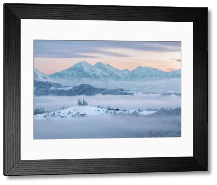 Framed Print : Church of St. Thomas, Skofja Loka, Slovenia Framed Print : Church of St. Thomas, Skofja Loka, Slovenia
