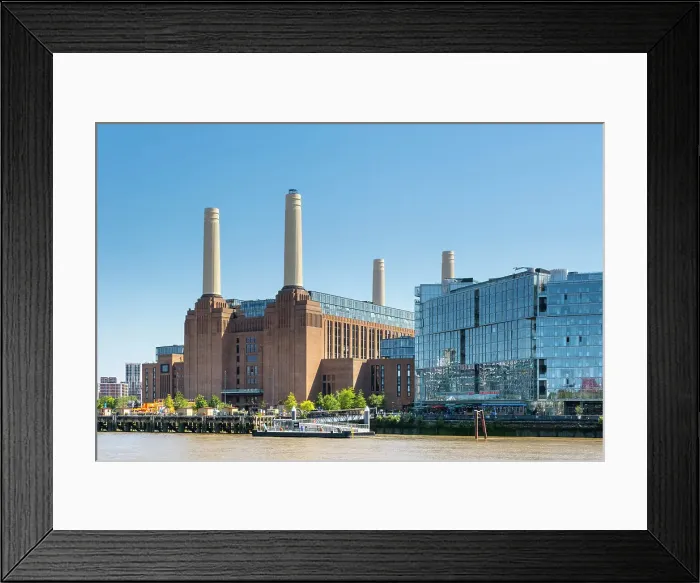 Framed Print : Battersea Power Station, Battersea, London, England, UK Framed Print : Battersea Power Station, Battersea, London, England, UK