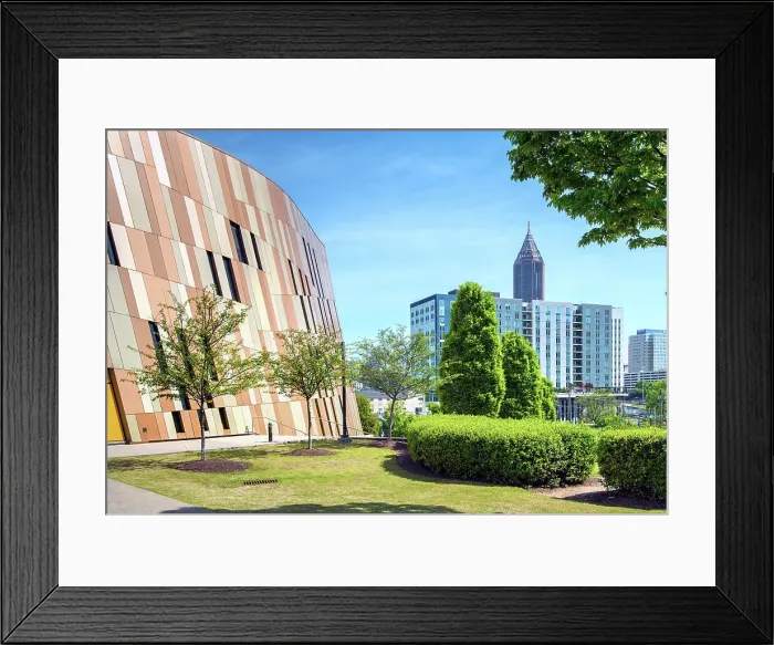 Framed Print : USA, Atlanta, Georgia, National Center For Civil And Human Rights Building, Downtown Atlanta, Fulton County Framed Print : USA, Atlanta, Georgia, National Center For Civil And Human Rights Building, Downtown Atlanta, Fulton County