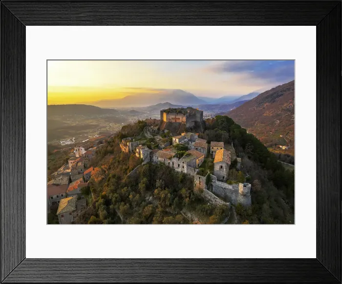 Framed Print : Medieval castle of Vicalvi overlooking the village, Vicalvi, Frosinone province, Ciociaria, Latium region, Italy Framed Print : Medieval castle of Vicalvi overlooking the village, Vicalvi, Frosinone province, Ciociaria, Latium region, Italy