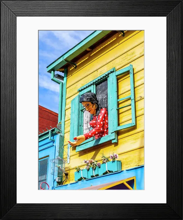 Framed Print : La Boca, Buenos Aires, Argentina Framed Print : La Boca, Buenos Aires, Argentina