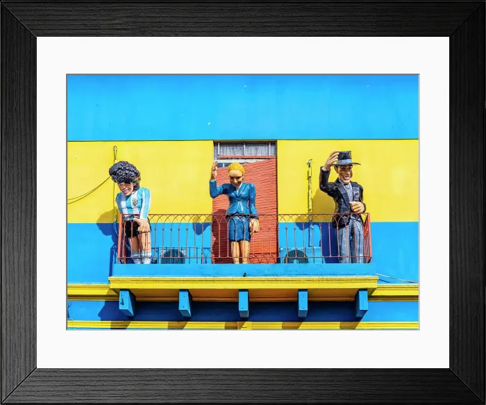 Framed Print : La Boca, Buenos Aires, Argentina Framed Print : La Boca, Buenos Aires, Argentina