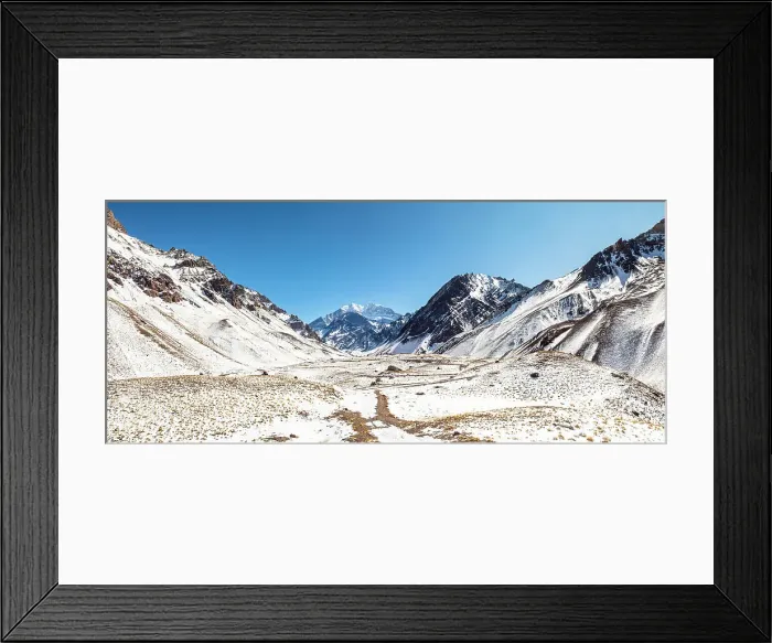 Framed Print : Aconcagua Provincial Park, Mendoza, Argentina Framed Print : Aconcagua Provincial Park, Mendoza, Argentina
