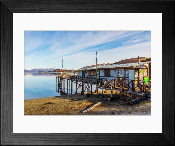 Framed Print : Post Office, Ushuaia, Tierra del Fuego, Argentina Framed Print : Post Office, Ushuaia, Tierra del Fuego, Argentina