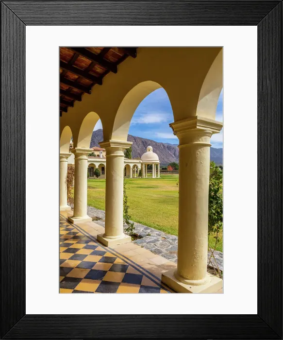 Framed Print : Bodega Lavaque, Cafayate, Salta, Argentina Framed Print : Bodega Lavaque, Cafayate, Salta, Argentina