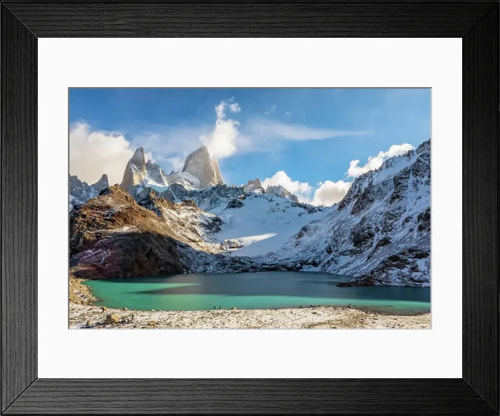 Framed Print : Laguna de los Tres, Fitz Roy, El Chalten, Santa Cruz, Argentina Framed Print : Laguna de los Tres, Fitz Roy, El Chalten, Santa Cruz, Argentina