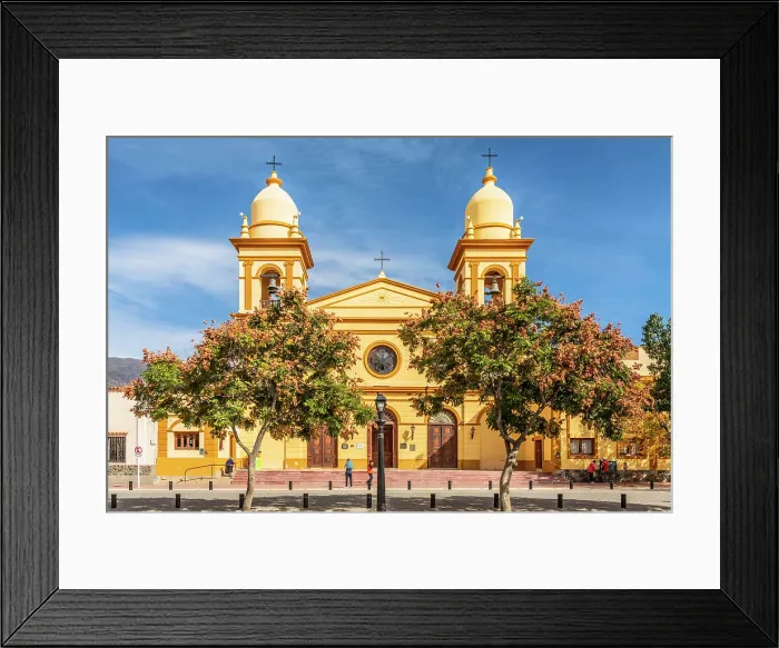 Framed Print : Cathedral of Our Lady of the Rosary, Cafayate, Salta, Argentina Framed Print : Cathedral of Our Lady of the Rosary, Cafayate, Salta, Argentina