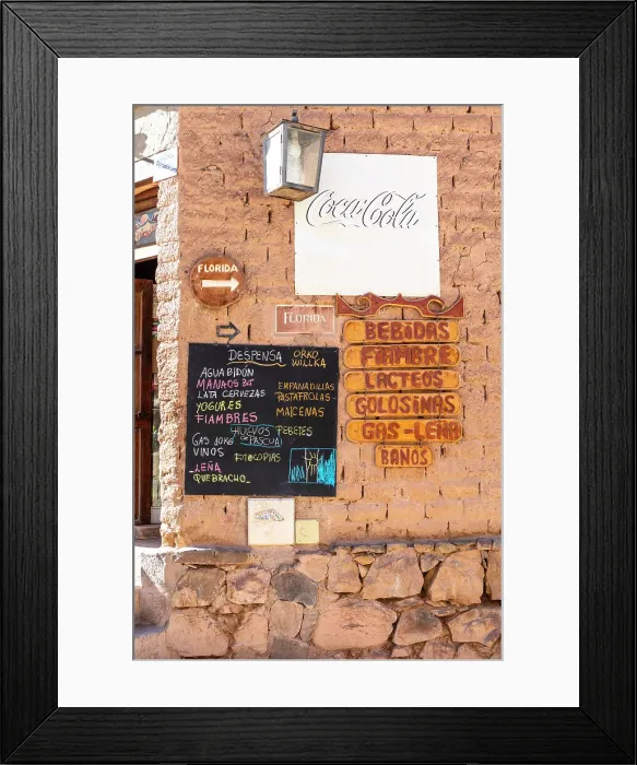 Framed Print : Purmamarca, Jujuy, Argentina Framed Print : Purmamarca, Jujuy, Argentina