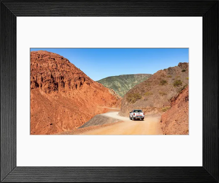 Framed Print : Paseo de los Colorados, Purmamarca, Jujuy, Argentina