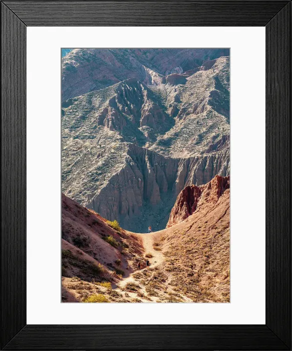Framed Print : Paseo de los Colorados, Purmamarca, Jujuy, Argentina Framed Print : Paseo de los Colorados, Purmamarca, Jujuy, Argentina