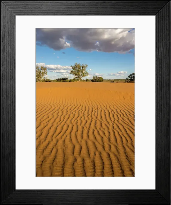 Framed Print : Perry Sandhills, Wentworth, New South Wales, Australia Framed Print : Perry Sandhills, Wentworth, New South Wales, Australia