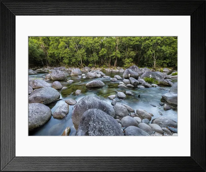 Framed Print : Mossman River, Daintree, Queensland, Australia Framed Print : Mossman River, Daintree, Queensland, Australia