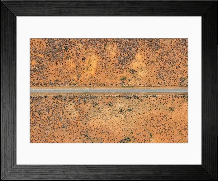 Framed Print : Outback highway, Broken Hill, New South Wales, Australia Framed Print : Outback highway, Broken Hill, New South Wales, Australia