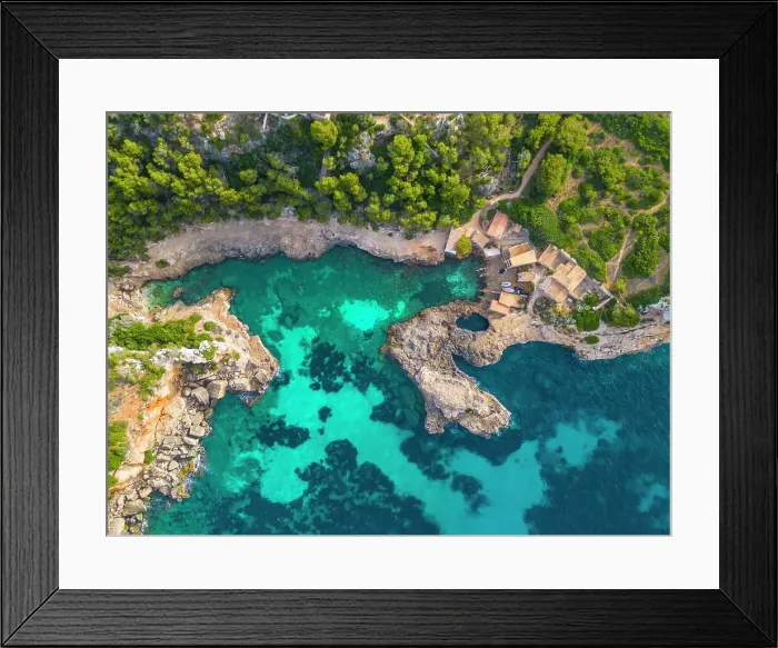 Framed Print : Cala s'Almonia, Mallorca, Balearic Islands, Spain Framed Print : Cala s'Almonia, Mallorca, Balearic Islands, Spain