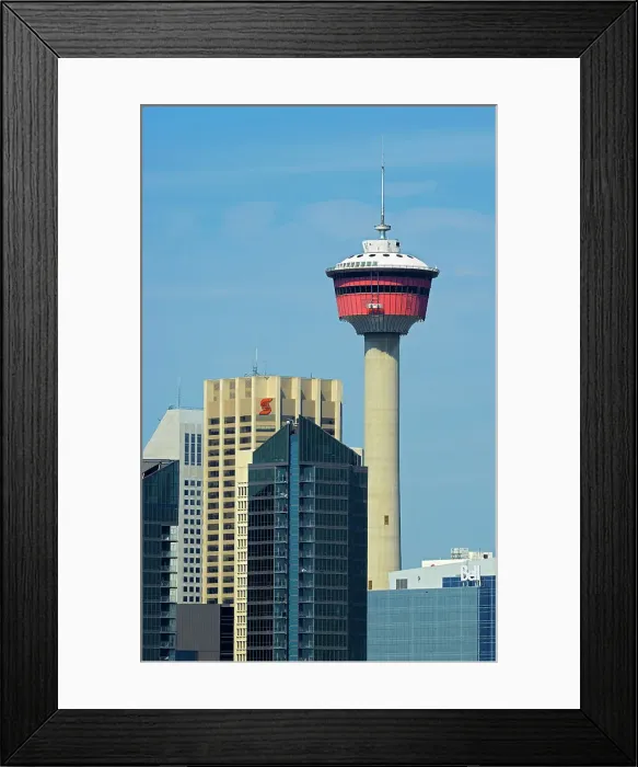 Framed Print : Calgary Tower Calgary, Alberta, Canada Framed Print : Calgary Tower Calgary, Alberta, Canada