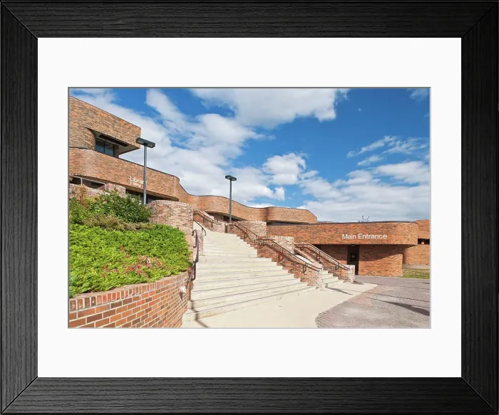 Framed Print : Grande Prairie Regional College by Architect Douglas Cardinal Grande Prairie, Alberta, Canada Framed Print : Grande Prairie Regional College by Architect Douglas Cardinal Grande Prairie, Alberta, Canada
