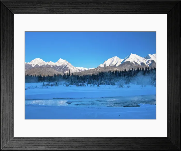 Framed Print : Kootenay River and the Canadian Rocky Mountains. Kootenay National Park, Alberta, Canada Framed Print : Kootenay River and the Canadian Rocky Mountains. Kootenay National Park, Alberta, Canada