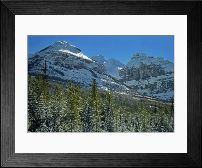 Framed Print : Winter in the Canadian Rockies, Kootenay National Park, British Columbia, Canada Framed Print : Winter in the Canadian Rockies, Kootenay National Park, British Columbia, Canada